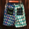 画像2: {NO MAD NUMSKULL} ORIGINAL PATTERN SHORT PANTS / CRAZY PATTERN / M (2)