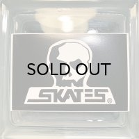 {SKULL SKATES}  LOGO STICKER(Msize)