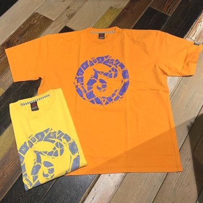 画像1: {ROLLING CRADLE} CLASH LOGO PIGMENT TEE