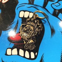 {MAGICAL MOSH MISFITS × SANTA CRUZ} “SCREAMING HEAD” KEYRING (真鍮)