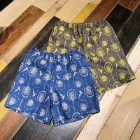 {SUKETOKU} ORIGINAL PATTERN SHORT PANTS / "煩" 