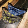 画像1: {SUKETOKU} ORIGINAL PATTERN WAIST POUCH / "煩" (1)