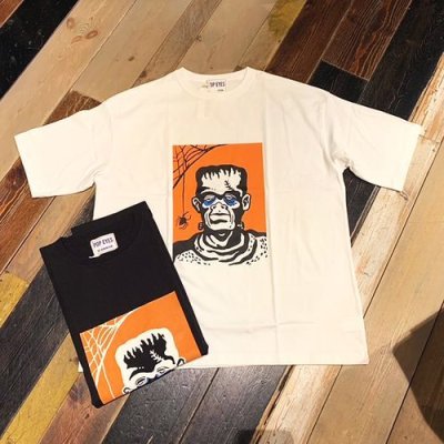 画像1: {POP EYES} "FUNNY FRANKEN" EASY TEE SHIRT SS