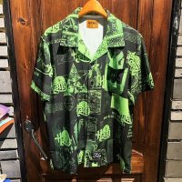 {HANG} "PAZUZU" aloha shirt