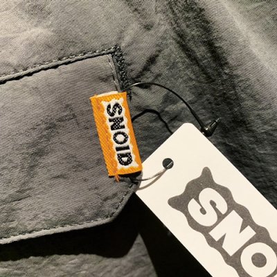 画像4: {SNOID} MORE FUN FROM SNOID Nylon Shorts / CHARCOAL