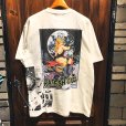 画像1: {RAFFISH DOG} "尾崎ずっく" MULTI S/S T-SHIRTS / WHITE (1)