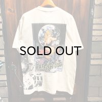 {RAFFISH DOG} "尾崎ずっく" MULTI S/S T-SHIRTS / WHITE