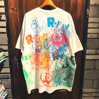 画像2: {NO MAD NUMSKULL} "RAFFISH DOG" MULTI S/S TEE / XXL 01