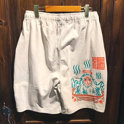 画像2: {NO MAD NUMSKULL} MAHJONG SHORTS / NATURAL