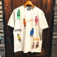 画像1: {RAFFISH DOG} "TM PAINT" MULTI S/S T-SHIRTS / WHITE (1)