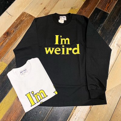 画像1: {POP EYES} "PPE I'M WEIRD" TEE SHIRT LS