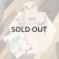 {MOMENTARY PSYCHO ART} "MULTI PRINT"hoodie