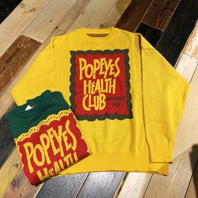 画像1: {POP EYES} "PPE MEMBERS ONLY CLUB" SWEATER								 								