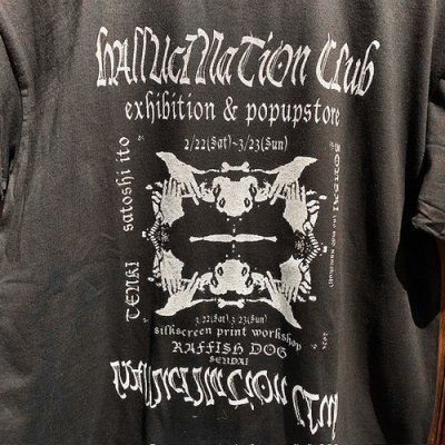 画像2: {NO MAD NUMSKULL} "HALLUCINATION CLUB" Advertising S/S TEE