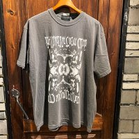 受注商品!! {NO MAD NUMSKULL} "HALLUCINATION CLUB" S/S T-SHRITS(SUMI)