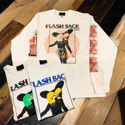 画像1: {NO MAD NUMSKULL} "FLASH BACK" MULTI PRINT L/S T-SHIRTS SP