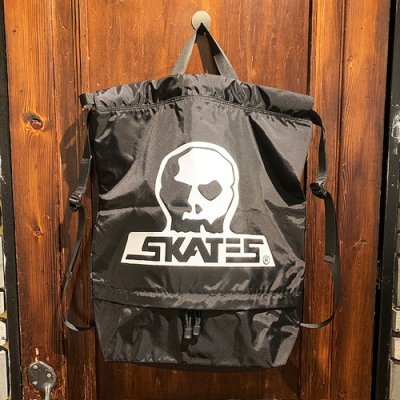 画像1: {SKULL SKATES} LOGO Nylon Knapsack