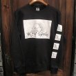 画像1: {VIOLENT GRIND} CREW NECK SWEAT / BLACK (1)