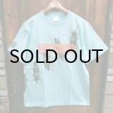 画像: {MOMENTARY PSYCHO ART} "Cock roach" MULTI PRINT T-SHIRTS / MINT