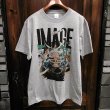 画像1: {NO MAD NUMSKULL} HAND PAINT S/S T-SHIRTS / GRAY / L (1)