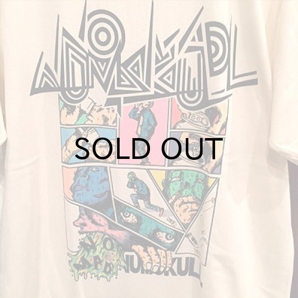 画像3: {NO MAD NUMSKULL} HAND PAINT S/S T-SHIRTS / NATURAL / L (3)