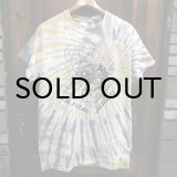 画像: {NO MAD NUMSKULL} TIE DYE S/S T-SHIRTS / YELLOW×GRAY / (M)