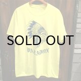 画像: {PARADOX} "Indian cat" S/S T-SHIRTS / 蛍光YELLOW