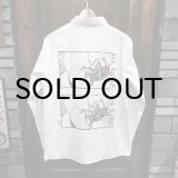 画像: {MOMENTARY PSYCHO ART}  "SICK FUCKER" L/S SHIRTS / 生成り / (XL)