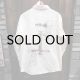 画像: {MOMENTARY PSYCHO ART}  "Christ" L/S SHIRTS / 生成り / (XL)