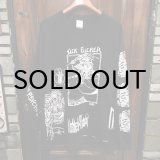 画像: {MOMENTARY PSYCHO ART} "MULTI PRINT" L/S T-SHIRTS / BLACK / (L) / "SICK FUCKER"