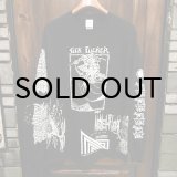 画像: {MOMENTARY PSYCHO ART} "MULTI PRINT" L/S T-SHIRTS / BLACK / (M) / "SICK FUCKER"