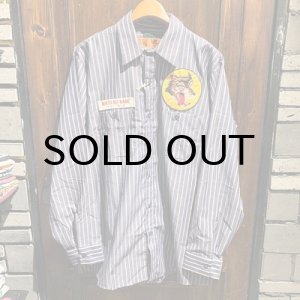 画像: {NORTH NO NAME} WOLVES STRIPE WORK SHIRT