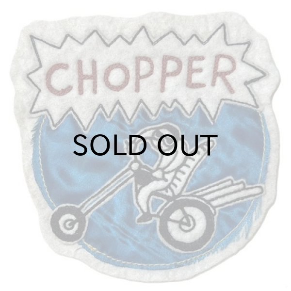 画像1: {NORTH NO NAME} FELT PATCH / Mα / "CHOPPER" (1)