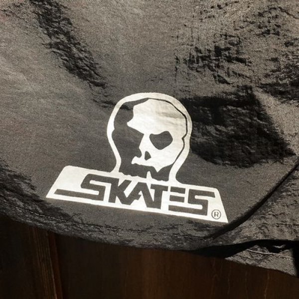 画像3: {SKULL SKATES} SKULL LOGO NYLON SHORTS (3)