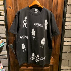 画像: {RAFFISH DOG} "TM PAINT" MULTI S/S T-SHIRTS / BLACK