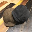 画像1: {Mr.FATMAN} BEAK NEWSBOY CAP SERGE (1)