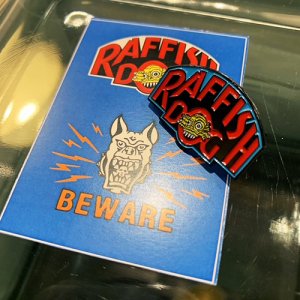 画像: {RAFFISH DOG} "SKETCH LOGO" PINS