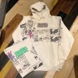 画像1: {MOMENTARY PSYCHO ART} "MULTI PRINT"hoodie (1)