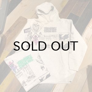 画像: {MOMENTARY PSYCHO ART} "MULTI PRINT"hoodie