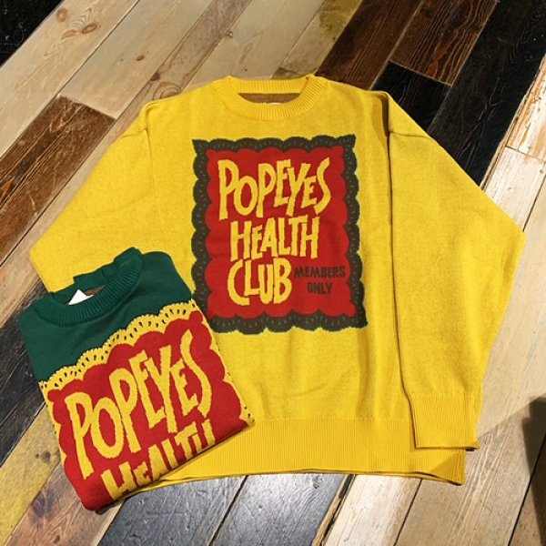 画像1: {POP EYES} "PPE MEMBERS ONLY CLUB" SWEATER								 								 (1)