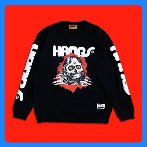 画像1: ※受注商品※{HANG} "Charlie Skate HANGS" Sweat pullover (1)