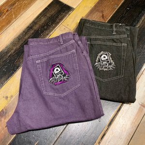 画像: {MAGICAL MOSH MISFITS} MxMxM POCKET DOKURO LOOSE PANTS